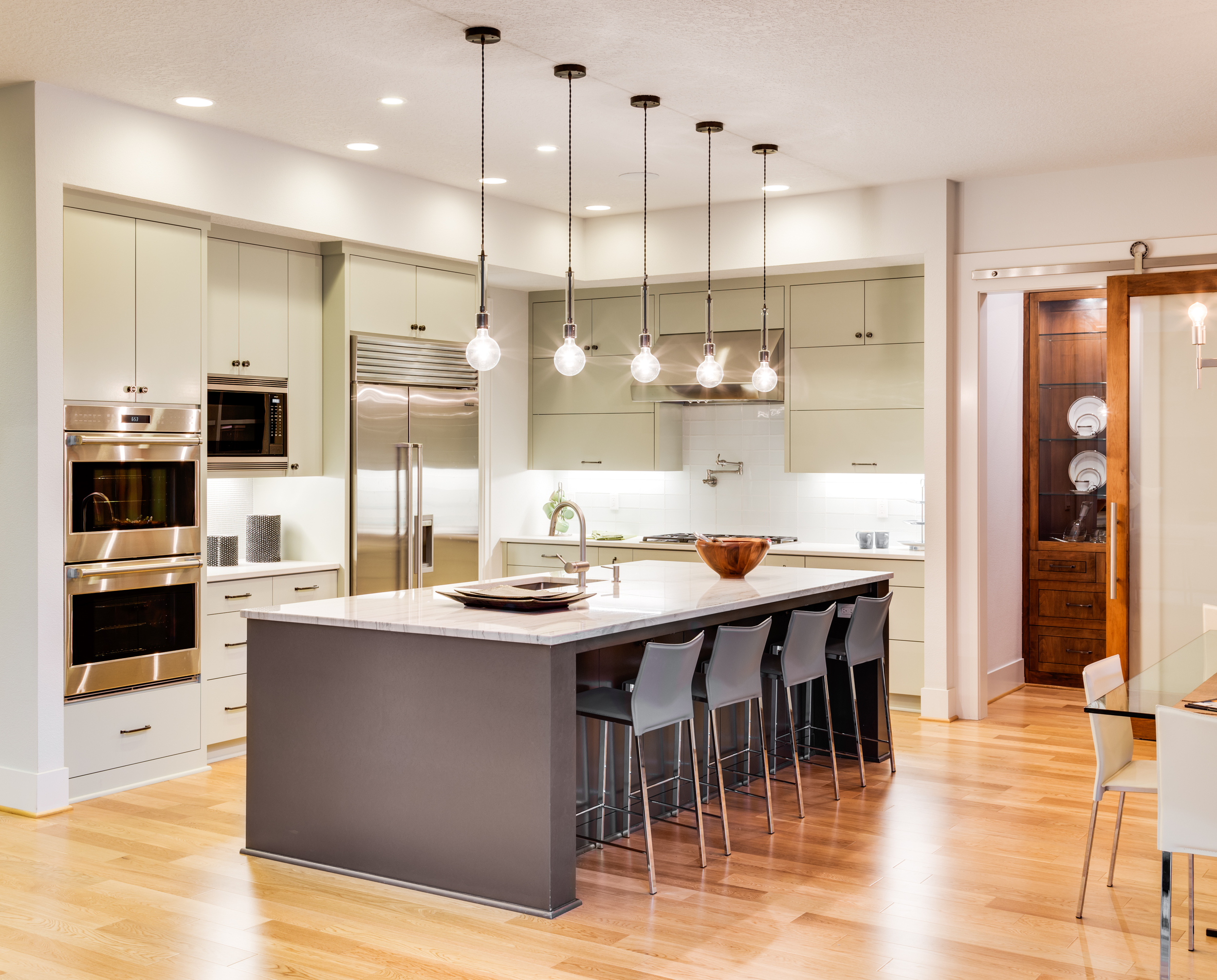 Wood Flooring In Kitchen/Dining Area
